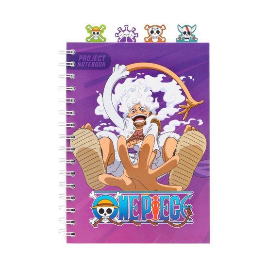One Piece Projekt Notizbuch - One Piece Unisex Notebook - paars - Standard