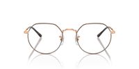Ray-Ban Jack Rx 6465 Lunettes de vue géométriques unisexe 51mm