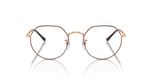 Ray-Ban Jack Rx 6465 Lunettes de vue géométriques unisexe 51mm