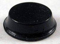 Hammond Electronics 1421T2 Apparaatvoet Zelfklevend, Rond Zwart (Ø x h) 12.7 mm x 3.5 mm 24 stuk(s)