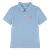 Lacoste T-shirt grijs Jongens Badstof Polokraag Effen - maat 152