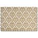 Zeller tafel placemats met barok print - goud - 12x stuks - 43,5 x 28,5 cm - Vintage onderleggers
