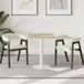 Maison Exclusive - Table de bistrot marron clair 60 x 60 cm en MDF
