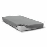 Hoeslaken, HOME LINGE PASSION Verstelbaar onderlaken HP71769 Grijs Lichtgrijs 160 x 200 + 30 cm