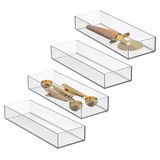 iDesign Clarity Ladeset, 4 stuks