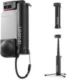 Ulanzi MT98 Opvouwbare Invisible Selfiestick voor Insta360 - Met Tripod Functie - Uitschuifbaar tot 57 cm - Aluminium - Zwart