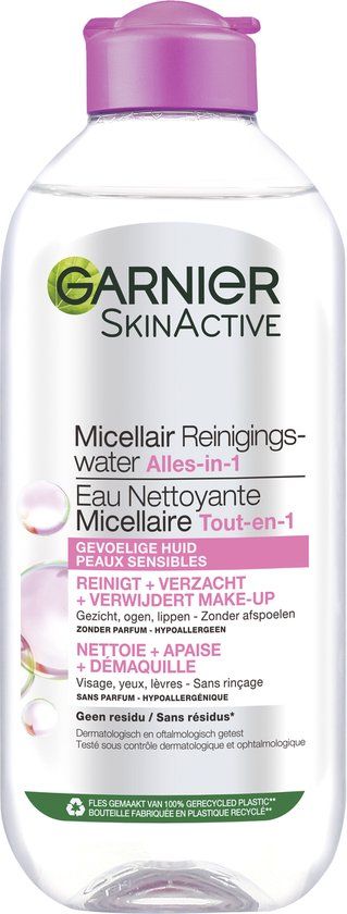Garnier SkinActive Micellair Reinigingswater voor de Gevoelige Huid - 400ml
