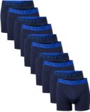 Vinnie-G Boxershorts - 10 stuks - Navy - Maat S - Heren Onderbroeken - Geen irritante Labels - Katoen heren ondergoed
