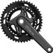 Shimano Cues Fc-u6030-2 9/10s Crankstel Zilver 172.5 mm / 46/32t