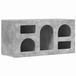 vidaXL TV-kast betongrijs 80 x 35 x 40 cm bewerkt hout