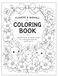 Flowers & Animals Coloring Book
