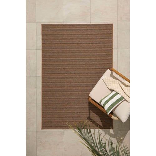 NOUS Living Binnen- en Buitenvloerkleed Bruin (230x160 cm)