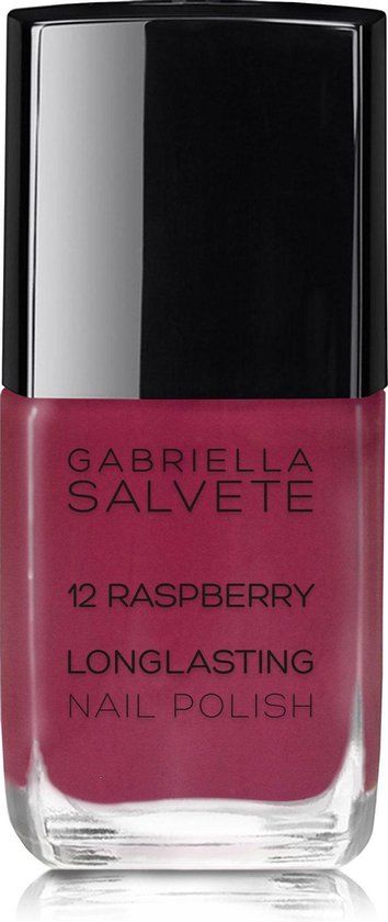 Gabriella Salvete Longlasting Enamel Nail Polish 12 Raspberry (L) 11 ml