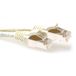 ACT Ivoor 15 meter LSZH SFTP CAT6A patchkabel snagless met RJ45 connectoren