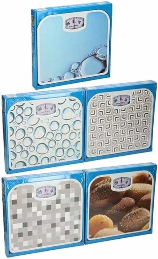 Lifetime Analoog Personenweegschaal - Batterijloos - 130 kg - Hip Design