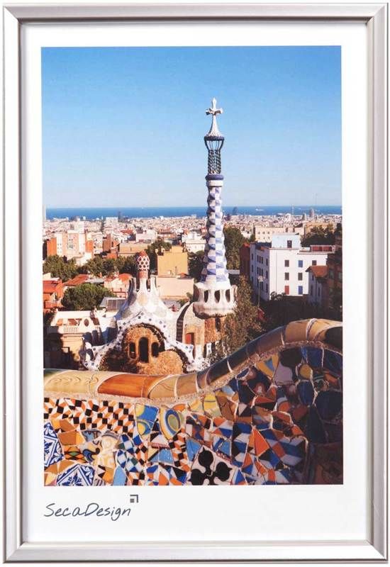 SecaDesign Iris Fotolijst - Fotomaat A4 21x29.7cm - Zilver