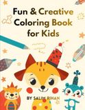 My Creative Coloring Book for Kids: Fun, Easy & Cute Animals Coloring Pages for Kids Ages 4–8