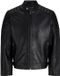 JACK & JONES Leren jas Leren jas Zwart XL