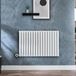 Hudson Reed Radiateur design horizontal – Blanc – 63,5 x 100 cm - Avec thermostat intelligent - Surprisse - Vitality – ECOSO