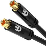Drivv. Premium Toslink Optische Kabel - Optische Audiokabel - Optical Audio Kabel - Soundbar - Male to Male - 3 meter - Zwart