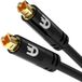 Drivv. Premium Toslink Optische Kabel - Optische Audiokabel - Optical Audio Kabel - Soundbar - Male to Male - 3 meter - Zwart