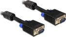 Delock - VGA Beeldscherm kabel - zwart - 2 meter