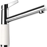 Schock Küchenarmatur SC-510 Polaris Niederdruck Armatur CRISTADUR mit Festauslauf und Standard Norm-Anschlüssen