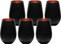 Stölzle Olympic Tumbler zwart / brons 465 ml