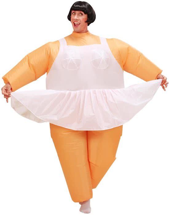Vegaoo Opblaasbaar ballerina-kostuum - Verkleedkleding - One size