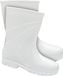 Lemigo Bottes d'hiver en caoutchouc pour femme, doublées, blanc, taille 37
