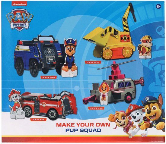 Wins holland Maak je eigen Pup Squad DIY Paw Patrol