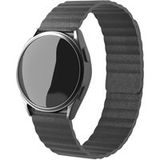 Strap-it Withings Bracelet cuir Loop Withings ScanWatch 2 - 42mm (gris)