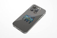 Bonateks, Digitaal bedrukte hoes, compatibel met iPhone 14 Pro Max, telefoonhoes, beschermhoes, schokbestendig, siliconen, flexibel, transparant