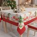 PETTI Artigiani Italiani - Kerst Tafelkleed Vlekbestendig Rechthoekig Tafelkleed voor Keuken, Motief Kabouter, 140x240 cm, 100% Made in Italy