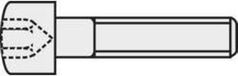 TOOLCRAFT Cilinderschroeven M3 30 mm Binnenzeskant (inbus) DIN 912 ISO 4762 Staal 8.8 gezwart 100 stuk(s)