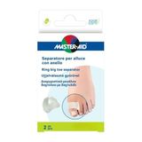 MASTER AID Footcare Teenspreider met Kleine Ring, 2 Stuk