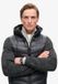 Superdry Gebreide Hybrid Storm Jas met Capuchon Heren M Donkergrijs Gemeleerd