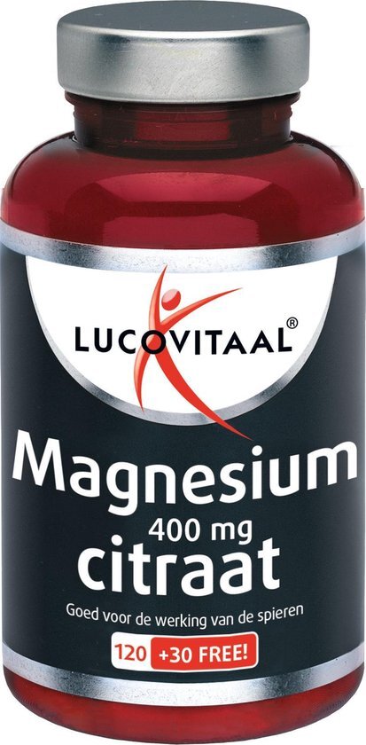 Lucovitaal Magnesium citraat 400mg 150 tabletten