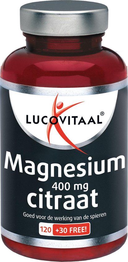 Lucovitaal Magnesium 400 mg Citraat - 150 tabletten
