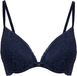 Hunkemöller Dames Lingerie Voorgevormde push-up beugel bh Marine - Blauw - maat B80
