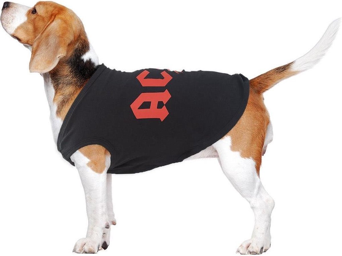 - Cerdá For Fan Pets T-shirt voor honden van ACDC, officieel gelicentieerd product