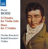Outhere Rode: 12 Études For Violin Solo / Duos For 2 Violins (CD)