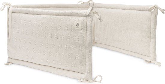 Jollein Grain Knit Bedbumper - Oatmeal - 180x30cm