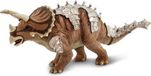 Safari Dinosaurus Triceratops Junior 19,7 Cm Caoutchouc Brun