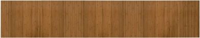 vidaXL - Vloerkleed - rechthoekig - 60x300 cm - bamboe - bruin