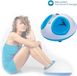 BestPriceAlarm Relax Cushion Verwarmde Voetmasseur Blauw/Wit