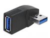 Delock 65341 kabeladapter/verloopstukje USB 3.0 Zwart