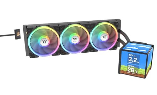 Thermaltake MINECUBE 360 Ultra Alles-in-één vloeistofkoeler Zwart