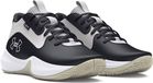Under Armour UA Lockdown 7 basketbalschoenen unisex 3028512 002 zwart/split