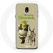 Maniacase Etui voor Samsung Galaxy S4 Shrek en de ezel film